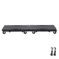 Furniture Dolly, 500 lbs Capacity Each Count, Furniture Mover with Wheels, Portable Moving Rollers 4 Wheels Heavy Duty, Small Flat Dolly Cart with Interlocking for Heavy Furniture, 2 Pack, Black