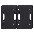 Furniture Dolly 500kg 2 Pack Heavy Duty Wheels Interlocking Black