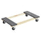 Furniture Dolly 454kg Load Capacity 4 Swivel Casters Hardwood Moving