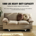 Furniture Dolly 454kg Load Capacity 4 Swivel Casters Hardwood Moving