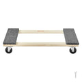 Furniture Dolly 454kg Load Capacity 4 Swivel Casters Hardwood Moving