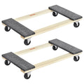 Furniture Dolly 454kg 2 Pack 457x762mm Heavy Duty Hardwood Mover