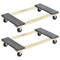 Furniture Dolly 454kg 2 Pack 457x762mm Heavy Duty Hardwood Mover