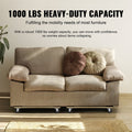 Furniture Dolly 454kg 2 Pack 457x762mm Heavy Duty Hardwood Mover