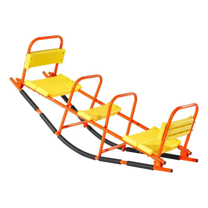 Kids Seesaw 90kg Metal Teeter Totter Rocker with Handles