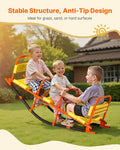 Kids Seesaw 90kg Metal Teeter Totter Rocker with Handles