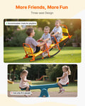 Kids Seesaw 90kg Metal Teeter Totter Rocker with Handles