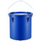 Fryer Grease Bucket 22.7L Oil Disposal Carbon Steel Blue