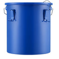 Fryer Grease Bucket 22.7L Oil Disposal Carbon Steel Blue