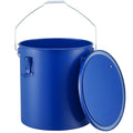 Fryer Grease Bucket 22.7L Oil Disposal Carbon Steel Blue
