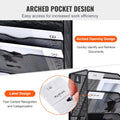 File Wall Rack Mesh 10 Pockets Office School Storage Organiser