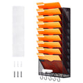 File Wall Rack Mesh 10 Pockets Office School Storage Organiser