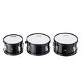 Kids Drum Set 5-Piece 406mm Bass Toms Snare Cymbal Throne Sticks Black