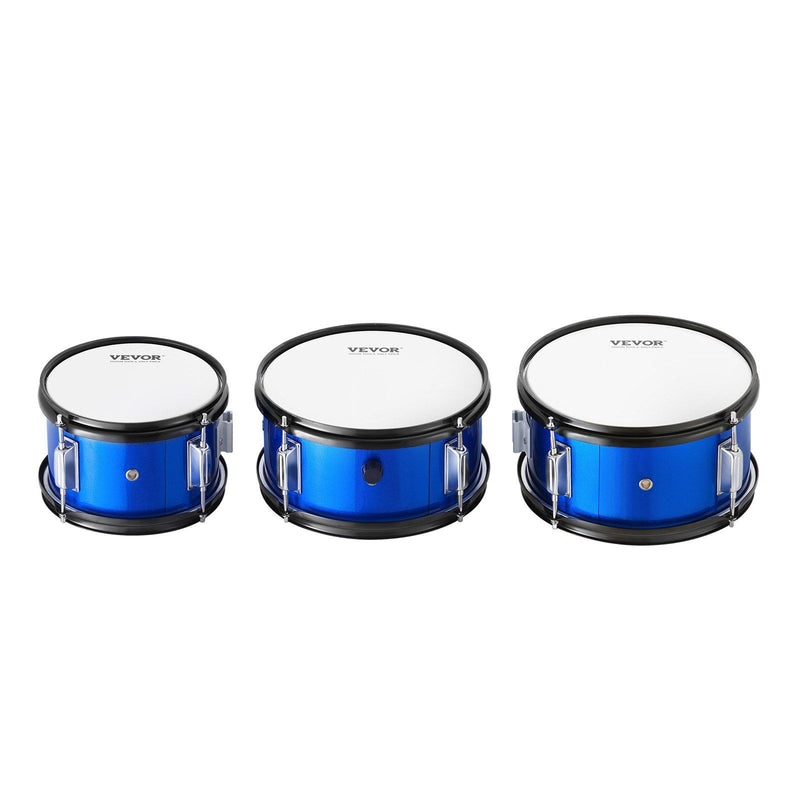 Artiss 5-Piece Kids Drum Set 406mm Blue Beginner Starter Kit