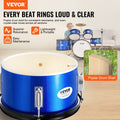 Artiss 5-Piece Kids Drum Set 406mm Blue Beginner Starter Kit