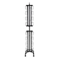 32 Pocket Rotating Postcard Display Stand 360° Spinning Card Rack