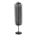Rotating Brochure Display Rack 30 Pockets Magazine Literature Stand