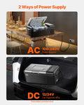Portable Car Refrigerator Freezer 15L Compressor Single Zone
