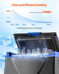 Portable Car Refrigerator 35L Compressor Single Zone Fridge Freezer