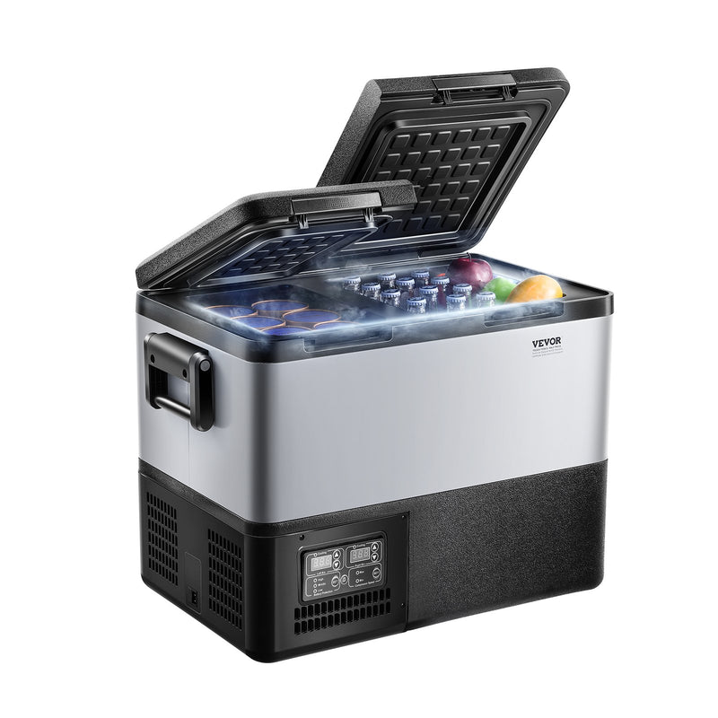 Portable Car Refrigerator 35L Dual Zone Compressor Cooler Freezer