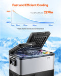 Portable Car Refrigerator 35L Dual Zone Compressor Cooler Freezer