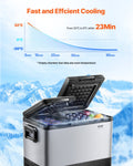 Portable Car Refrigerator 45L Dual Zone Compressor Cooler