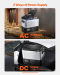Portable Car Refrigerator 45L Dual Zone Compressor Cooler