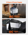Portable Car Refrigerator 55L Dual Zone Compressor Cooler Freezer