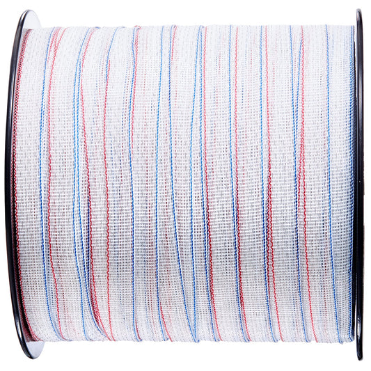Electric Fence Tape, 1640Ft 500M Polytape Fencing Hot Wire, 3/4" Width 6 Stainless Steel Strands for Reliable Conductivity, UV & Rust Resistance, Portable Polywire for Horse Cattle Livestock