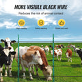 Electric Fence Polywire 1000ft 305m 2 Copper Strands Horse Cattle