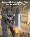 Fence Post Driver T Post Manual Rammer Heavy Duty 6.1in Garden Yard