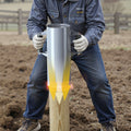 Fence Post Driver T Post Manual Rammer Heavy Duty 6.1in Garden Yard