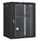15U Wall Mount Network Cabinet Server Rack Enclosure Glass Door