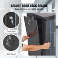 15U Wall Mount Network Cabinet Server Rack Enclosure Glass Door