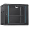 9U Wall Mount Server Cabinet 39cm Deep Locking Glass Door