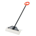 Snow Pusher Shovel 61cm Wide HDPE Plastic Blade Ergonomic Grip