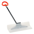 Snow Pusher Shovel 61cm Wide HDPE Plastic Blade Ergonomic Grip