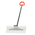 Snow Pusher Shovel 61cm Wide HDPE Plastic Blade Ergonomic Grip