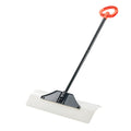Snow Pusher Shovel 76cm HDPE Plastic Blade Metal Edge Winter Driveway