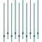 6ft Fence Post U-Channel 10 Pack Heavy Duty Steel Green