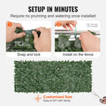Artificial Ivy Privacy Fence 990x2490mm Greenery Wall Screen Garden