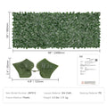 Artificial Ivy Privacy Fence 990x2490mm Greenery Wall Screen Garden