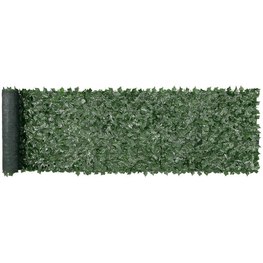 Ivy Privacy Fence 39x158in Artificial Green Wall Screen Outdoor Garden