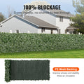 Ivy Privacy Fence 39x158in Artificial Green Wall Screen Outdoor Garden