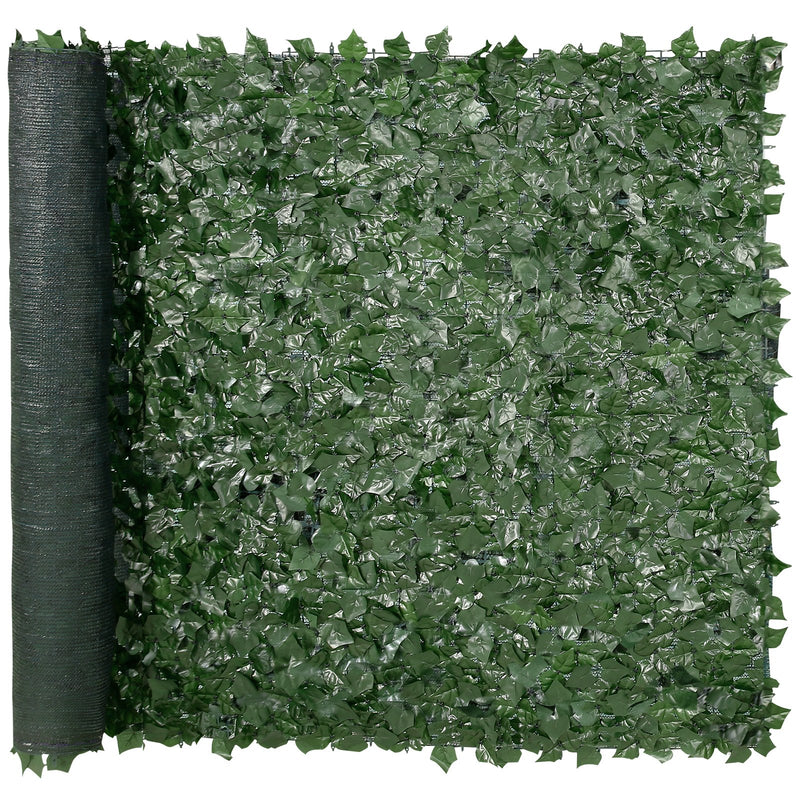 Ivy Privacy Fence 59x98in Artificial Green Wall Screen Hedges Outdoor