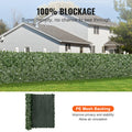 Ivy Privacy Fence 59x98in Artificial Green Wall Screen Hedges Outdoor