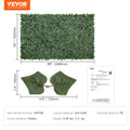 Ivy Privacy Fence 59x98in Artificial Green Wall Screen Hedges Outdoor
