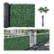 Ivy Privacy Fence, 1500 x 2490 mm Artificial Green Wall Screen, Greenery Ivy Fence with Strengthened Joint, Faux Hedges Vine Leaf Decoration for Outdoor Garden, Yard, Patio Decor