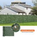Ivy Privacy Fence 1500x2490mm Artificial Green Wall Screen Outdoor