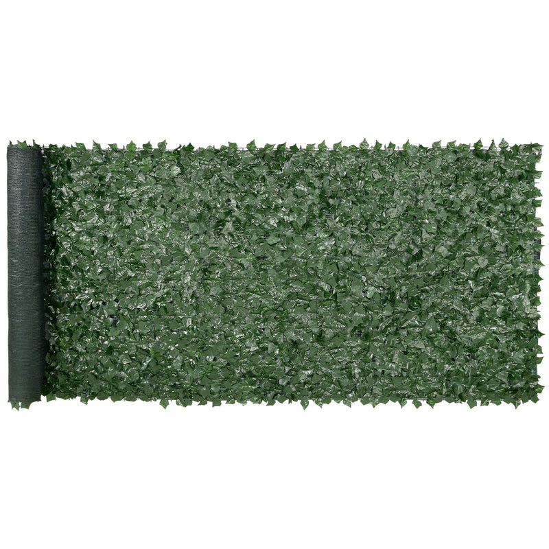 Ivy Privacy Fence 59x158in Artificial Green Wall Screen Greenery Hedges